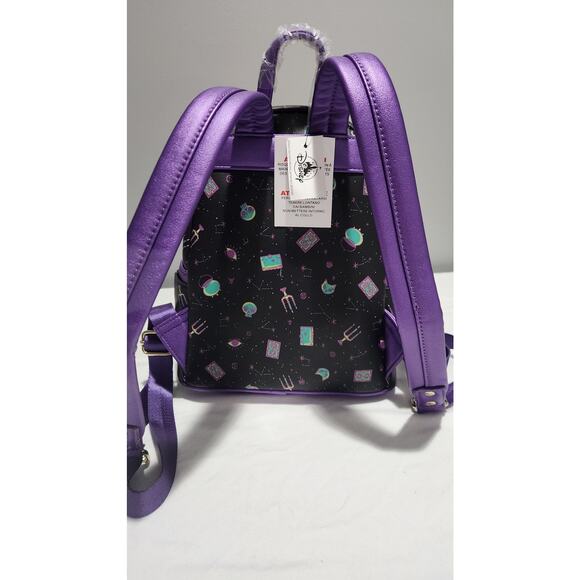Disney Loungefly Allover Print Hocus Pocus Mini Backpack Purple New w/Tags main image 5